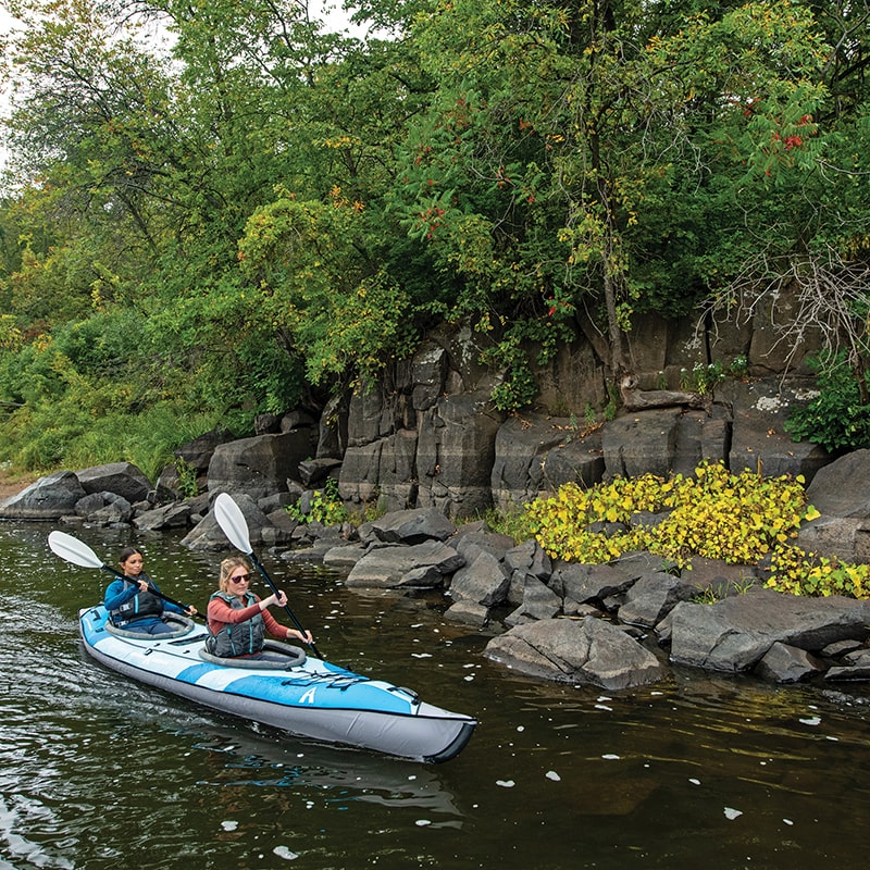 Advanced Elements Advanced Frame Convertible Elite Inflatable Blue With Paddle