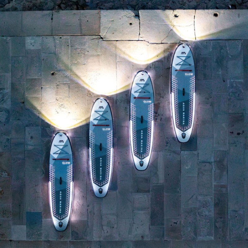 Aqua Marina Glow Series Inflatable Stand Up Paddle Board With Ambient Lighting