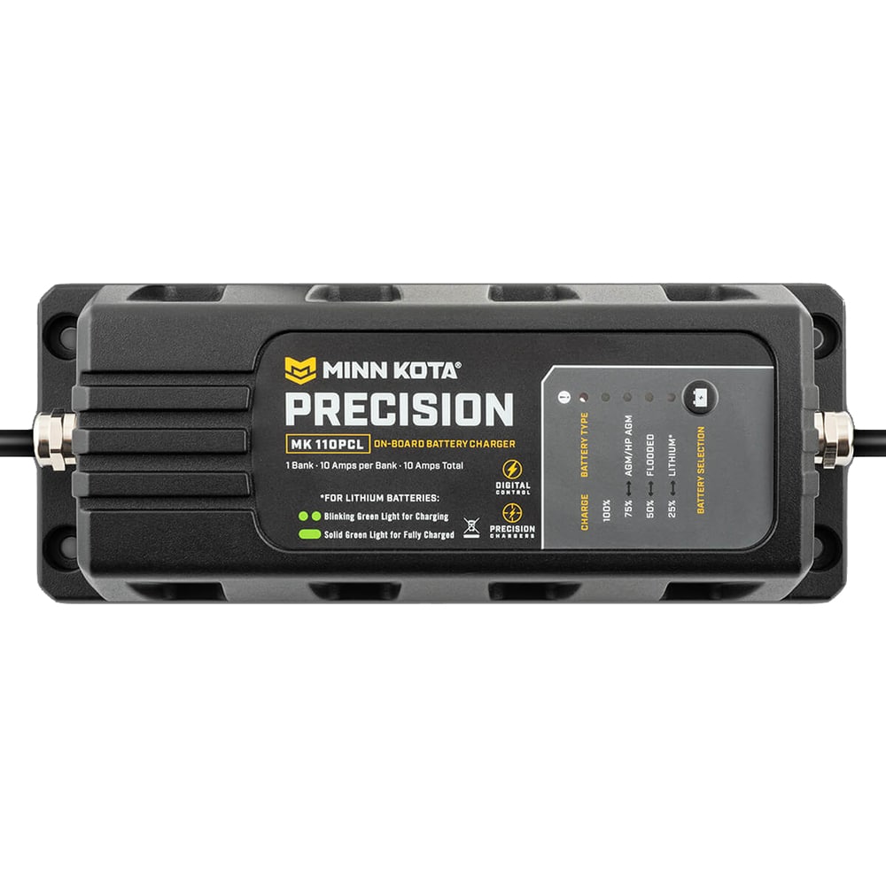 MinnKotaOnBoardPrecisionChargerMKL1101BankOptimizedCharger