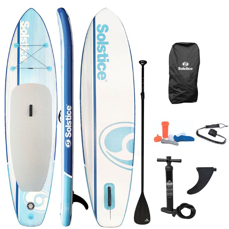 Solstice Watersports 10'6 Cruiser Inflatable Stand-Up Paddleboard Kit - Blue