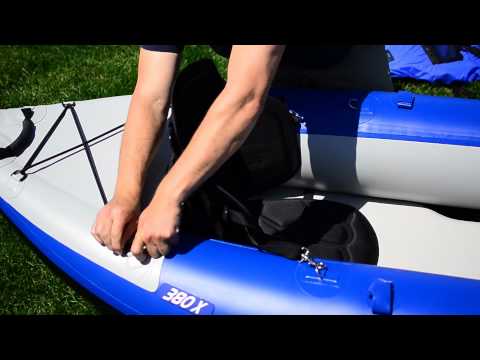 sea eagle 300x explorer inflatable kayak video