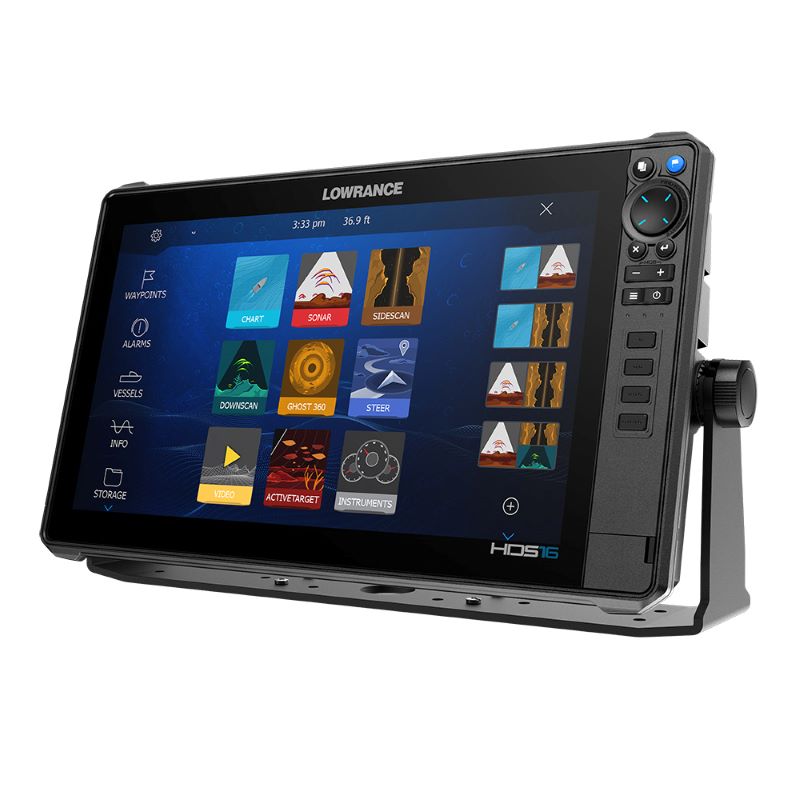 HDS Pro by Lowrance side view
