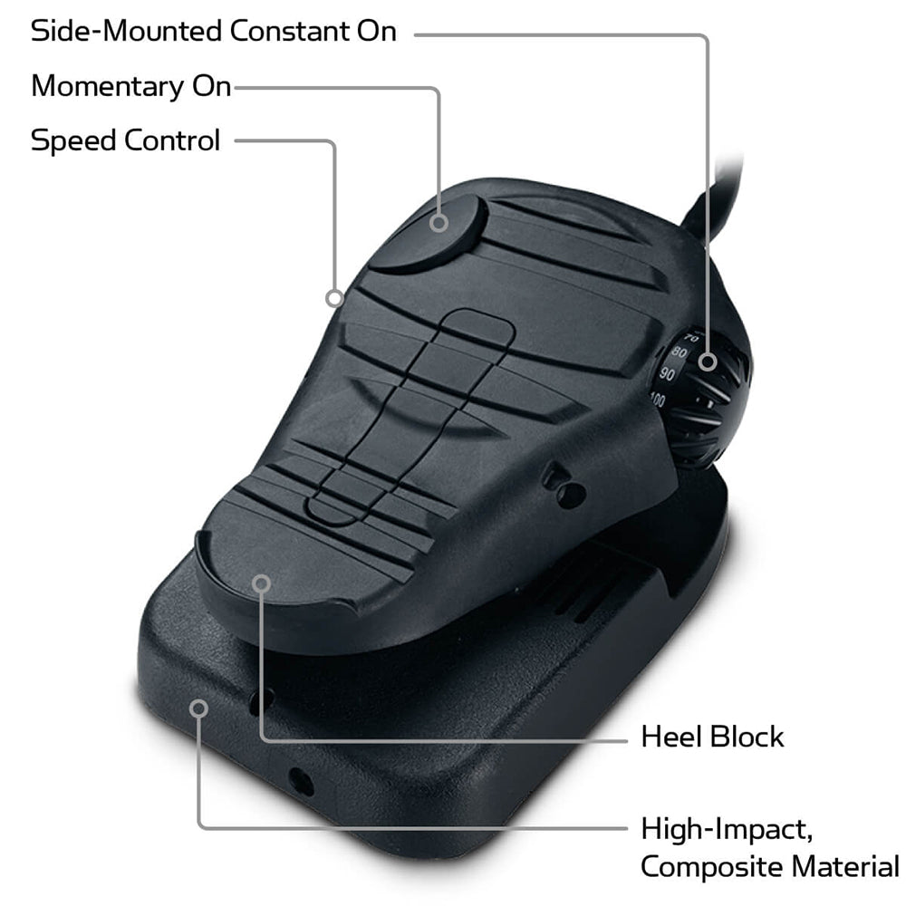 Minn Kota Edge 45 - Latch  Door - Foot Control - 12V-45lb-36"