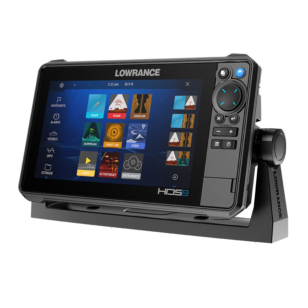 Lowrance HDS PRO 9 - with Preloaded C-MAP DISCOVER OnBoard  Active Imaging HD Transducer