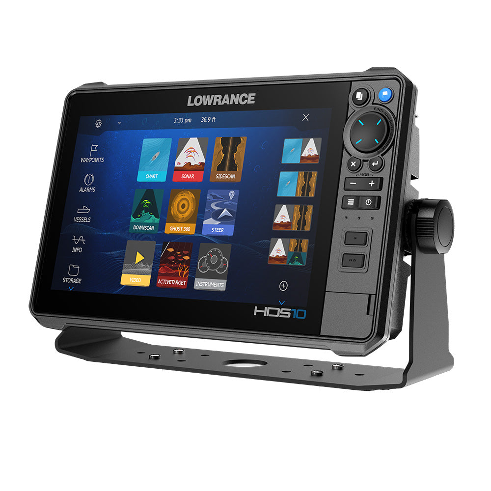 Lowrance HDS PRO 10 - with Preloaded C-MAP DISCOVER OnBoard - No Transducer