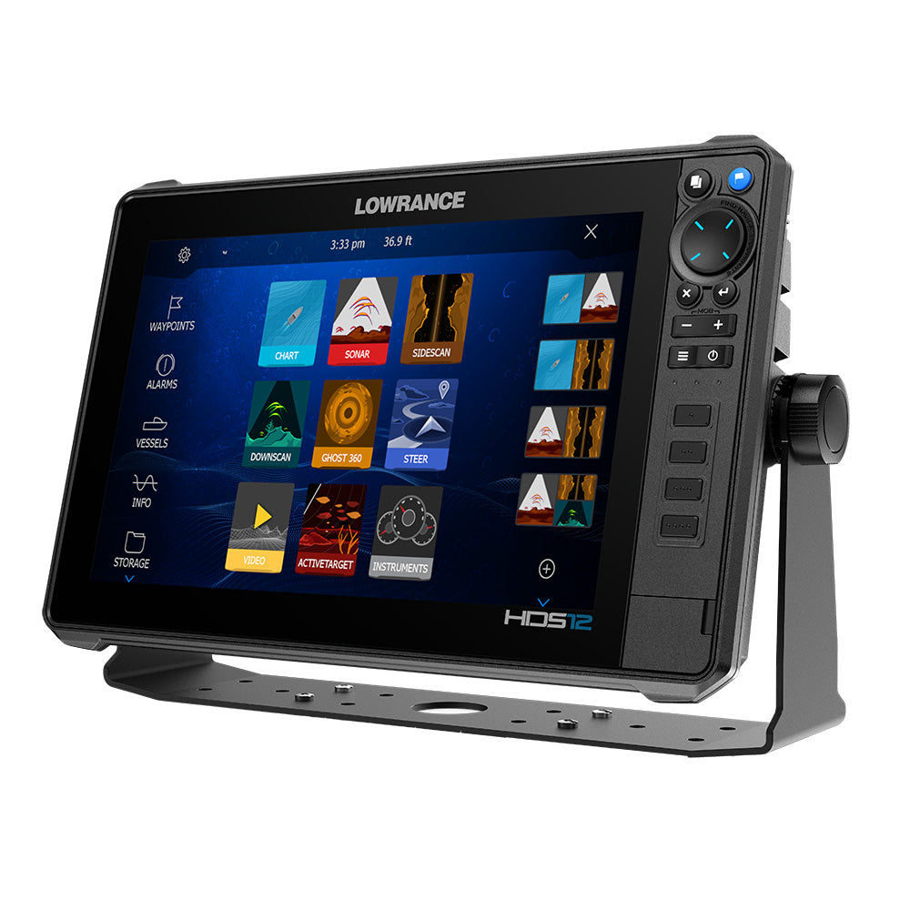 Lowrance HDS PRO 12 - with Preloaded C-MAP DISCOVER OnBoard  Active Imaging HD Transducer