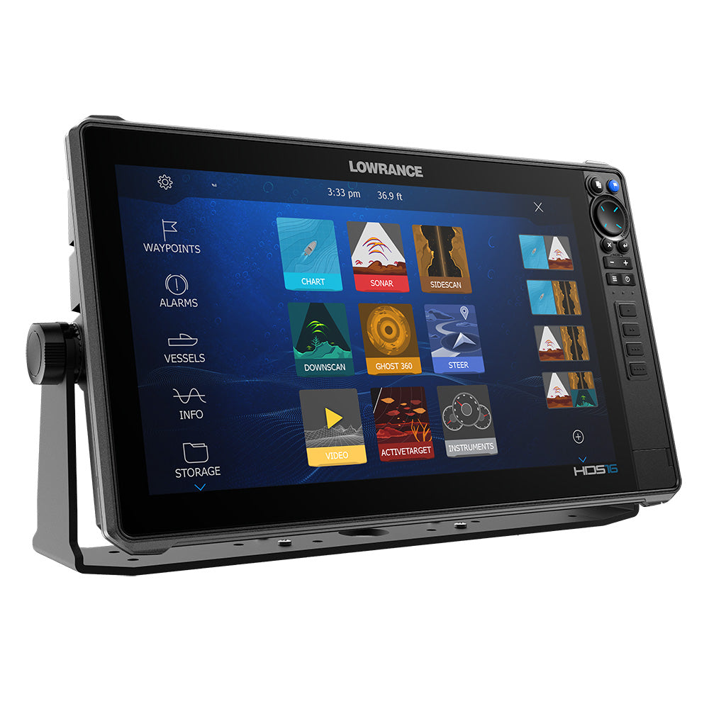 Lowrance HDS PRO 16 - with Preloaded C-MAP DISCOVER OnBoard - No Transducer