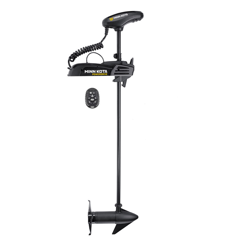 Minn Kota PowerDrive 55 Trolling Motor with Micro Remote - Dual Spectrum CHIRP - 12V - 55LB - 54"