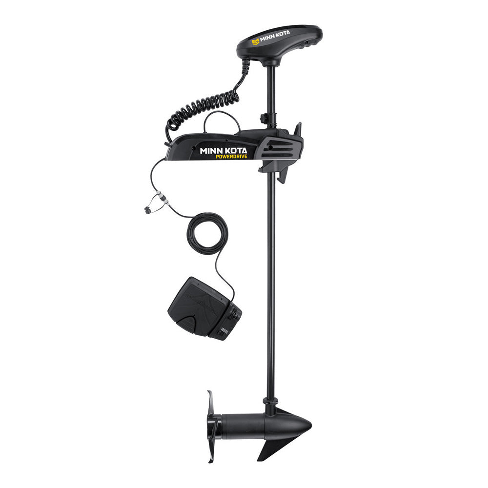 Minn Kota Pontoon PowerDrive 55 Trolling Motor with Foot Pedal - 12V - 55LB - 48"