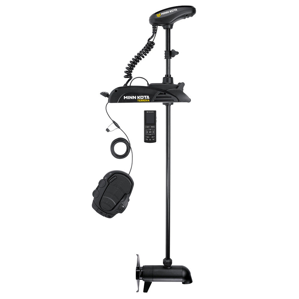 Minn Kota Terrova 112 Trolling Motor with Wireless Remote - Dual Spectrum CHIRP - 36V - 112LB - 60"