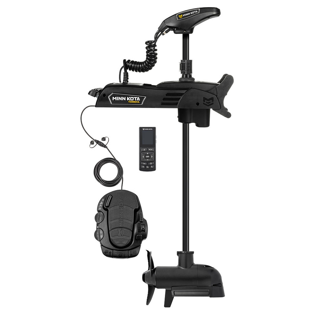 Minn Kota Terrova QUEST 90/115 Trolling Motor with Wireless Remote - MEGA Down/Side Imaging - 24/36V - 90/115LBS - 45"