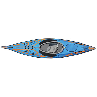 Advanced Elements Advancedframe expedition elite inflatable kayak top view