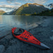 Inflatable kayak with pump