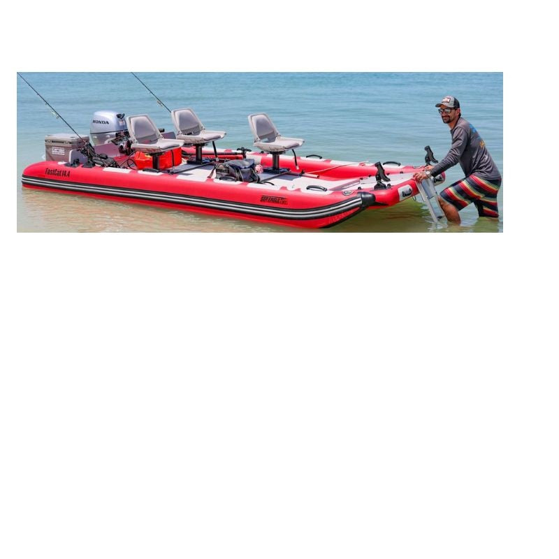 Sea Eagle FastCat14 Catamaran Inflatable Boat Package