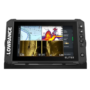 LowranceEliteFS9Chartplotter-FishfinderwithActiveImaging3-in-1TransomMountTransducer