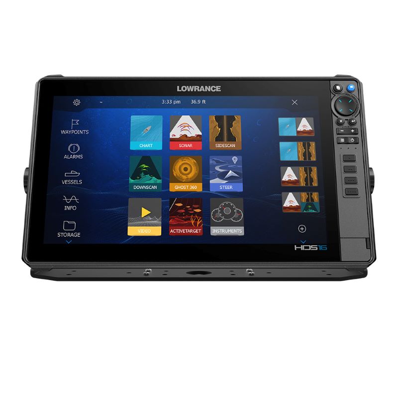 LowranceHDSPRO16-withPreloadedC-MAPDISCOVEROnBoard-NoTransducer