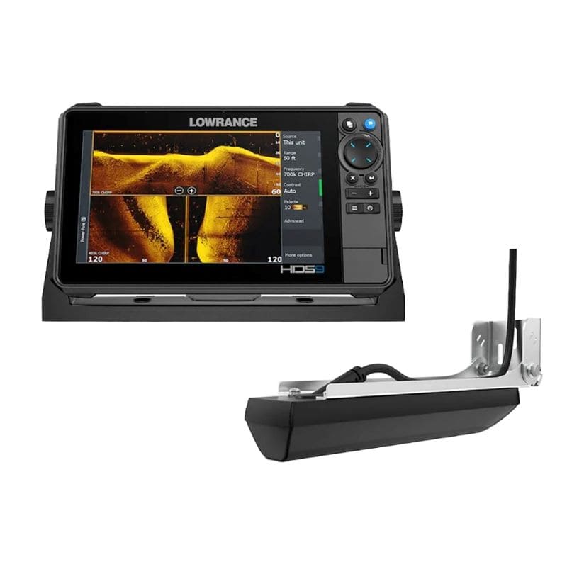 LowranceHDSPRO9-withPreloadedC-MAPDISCOVEROnBoardActiveImagingHDTransducer_