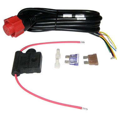 LowrancePowerCableforHDSSeriesFRONT VIEW 