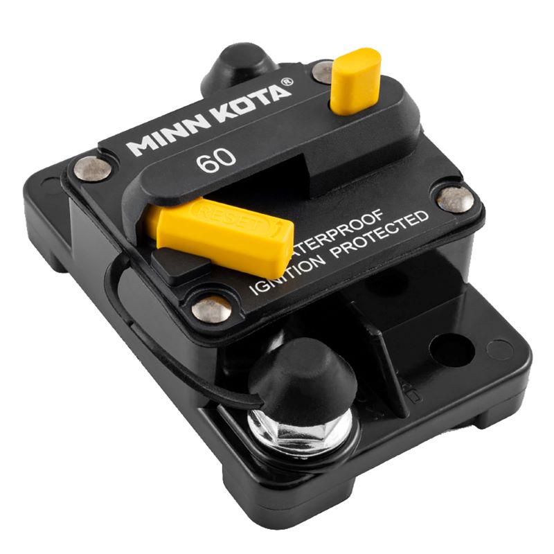 Minn Kota MKR-27 60AMP Circuit Breaker left view