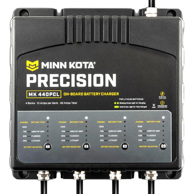 MinnKotaOnBoardPrecisionChargerMK440TopView