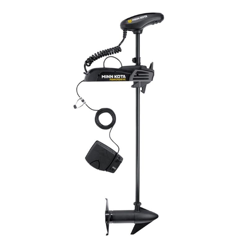 MinnKotaPontoonPowerDriveTrollingMotorWithFootPedal