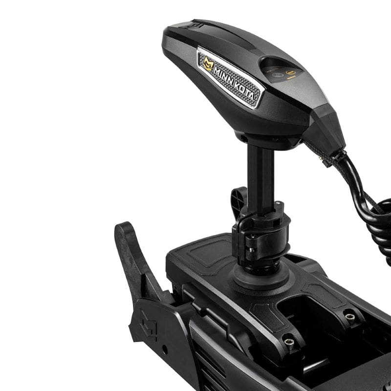 Minn Kota Terrova QUEST 90115 Trolling Motor with Wireless Remote -  MEGA DownSide Imaging top right view