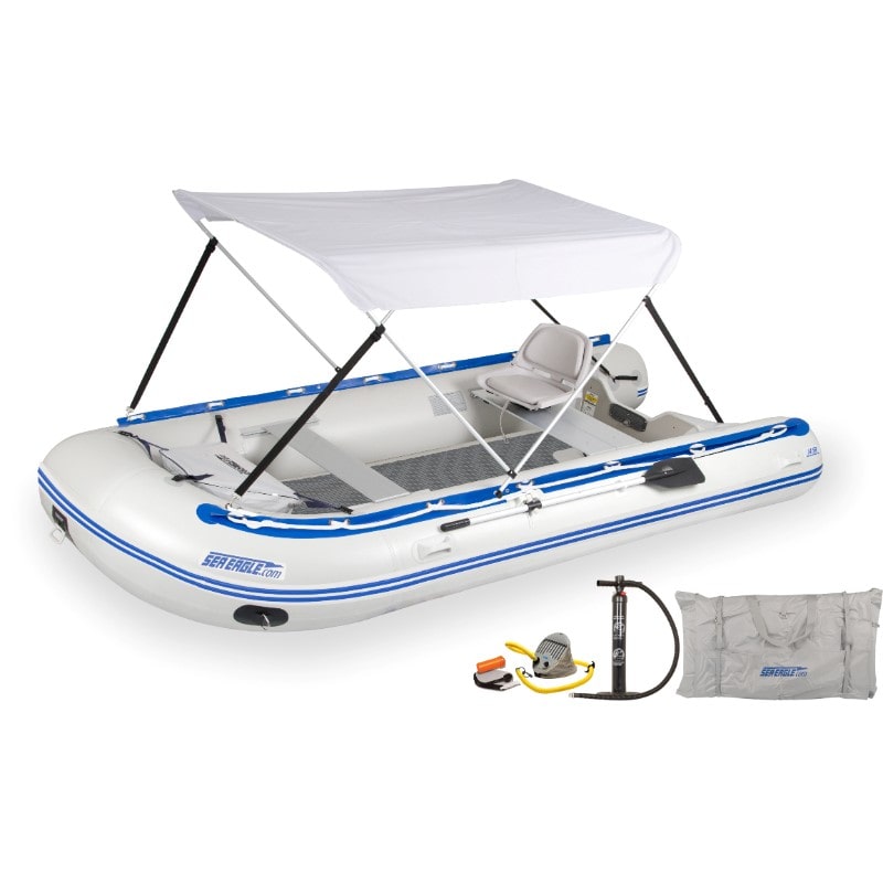 Sea Eagle 14' Sport Runabout Inflatable Boat Deluxe Package