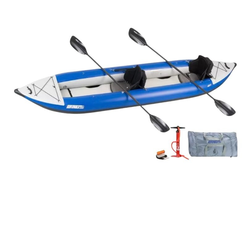 Sea Eagle 420x Explorer Inflatable Kayak Deluxe Package